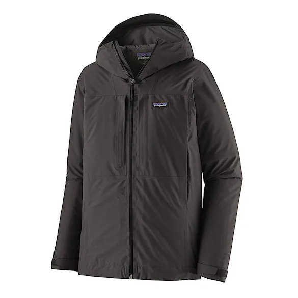 Kurtka sportowa Patagonia M's Insulated Boulder Fork Rain Jacket black 2027 - 4
