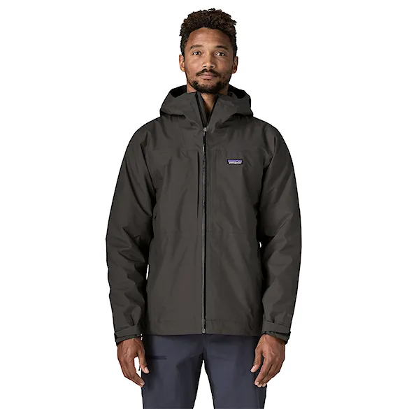 Kurtka sportowa Patagonia M's Insulated Boulder Fork Rain Jacket black 2027 - 1