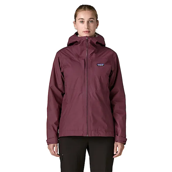 Kurtka sportowa Patagonia W's Insulated Boulder Fork Rain Jacket berry fig 2027 - 1