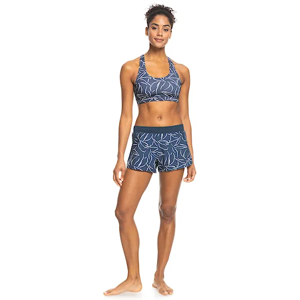 Fitness kraťasy Roxy Sunset Cassette Printed mood indigo tropical mood 2022 - 5