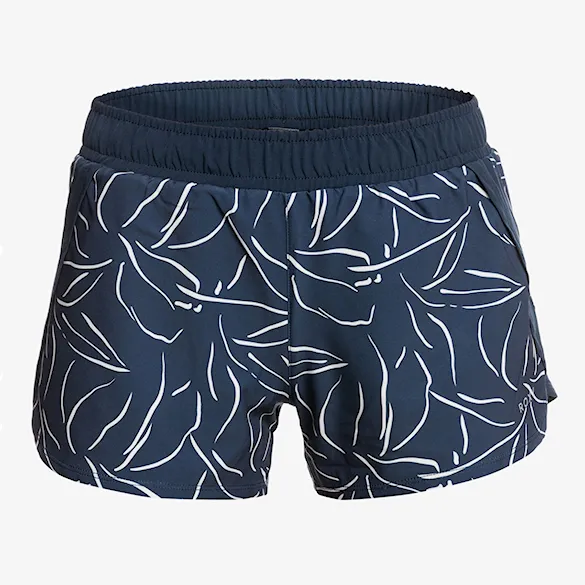 Fitness kraťasy Roxy Sunset Cassette Printed mood indigo tropical mood 2022 - 6