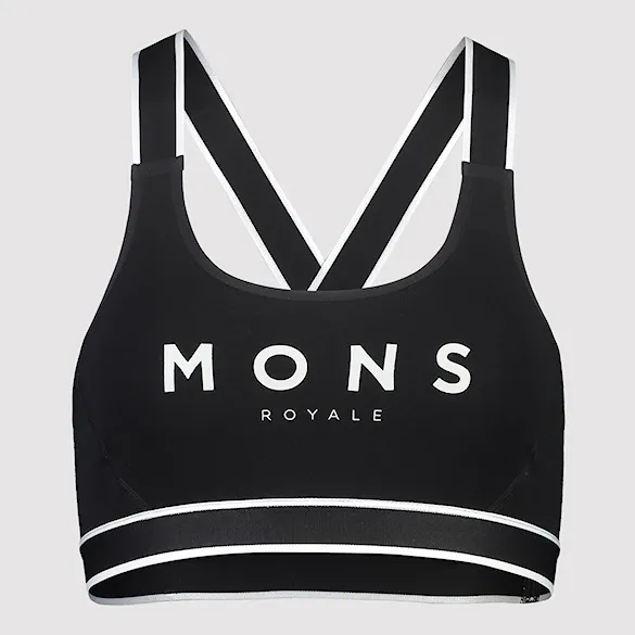 Biustonosz Mons Royale Stella X-Back Bra black 2026 - 3