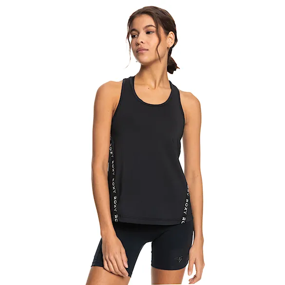 Fitness tílko Roxy Bold Moves Tank anthracite 2023 - 1