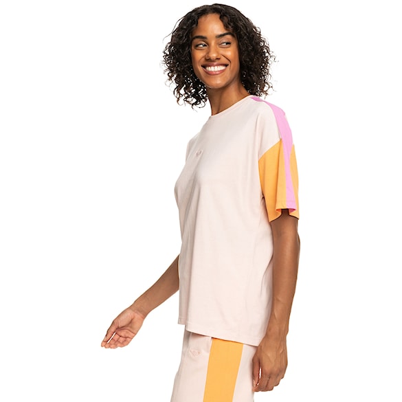 Fitness T-shirt Roxy Essential Energy Cblock peach whip 2023 - 2