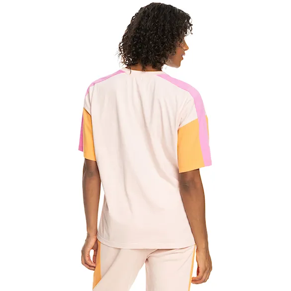 Fitness triko Roxy Essential Energy Cblock peach whip 2023 - 3