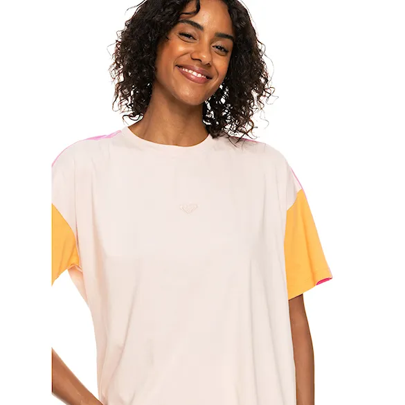 Fitness triko Roxy Essential Energy Cblock peach whip 2023 - 5