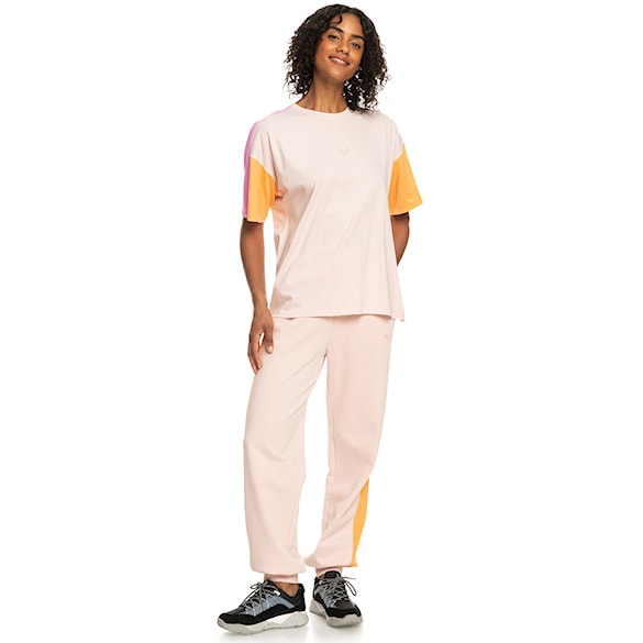 Fitness T-shirt Roxy Essential Energy Cblock peach whip 2023 - 6