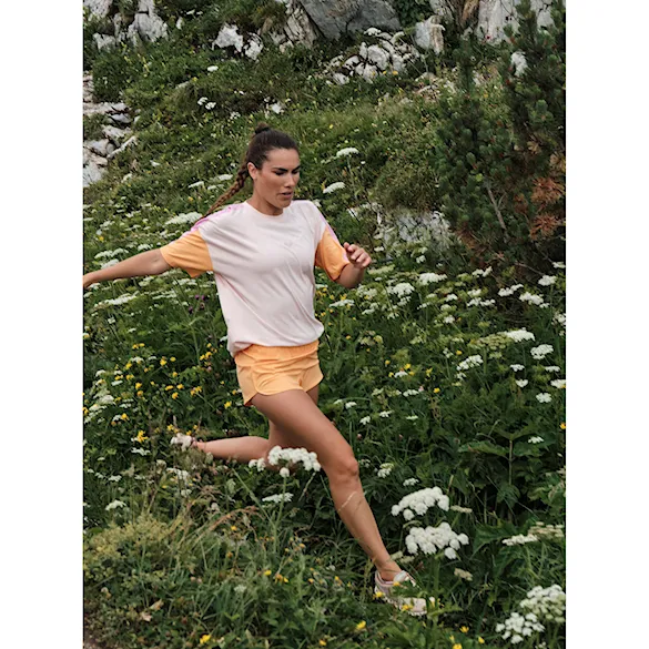 Fitness triko Roxy Essential Energy Cblock peach whip 2023 - 7
