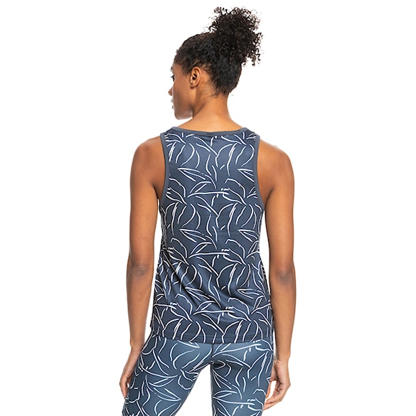 Fitness tílko Roxy Sing For Me mood indigo tropical mood 2022 - 3