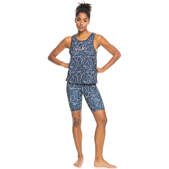 Fitness tílko Roxy Sing For Me mood indigo tropical mood 2022 - 5