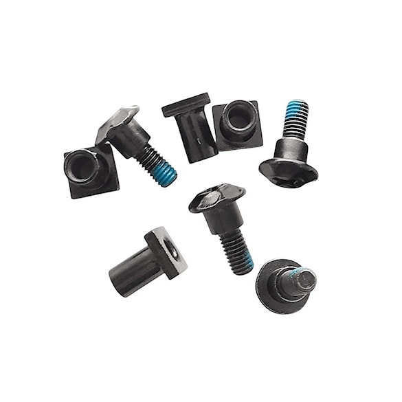 Skrutky Nitro Highback Mounting Set M5x10 black - 1