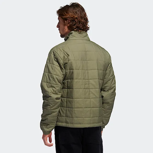 Zimná bunda do mesta Adidas Quilted legacy green/feather grey 2020 - 3