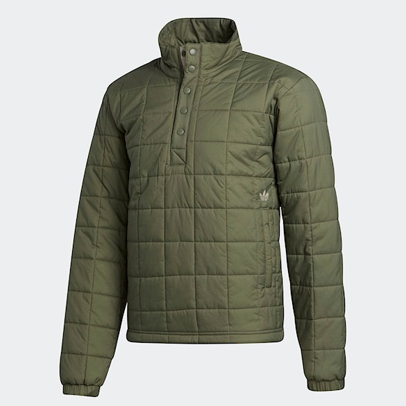 Zimná bunda do mesta Adidas Quilted legacy green/feather grey 2020 - 5