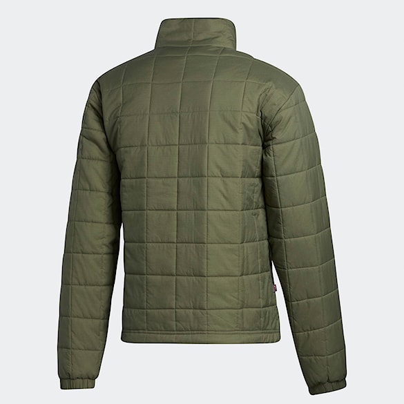 Zimná bunda do mesta Adidas Quilted legacy green/feather grey 2020 - 6