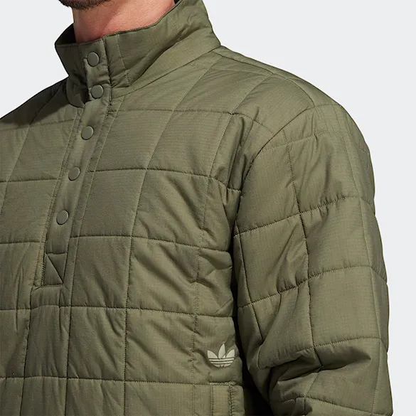 Zimná bunda do mesta Adidas Quilted legacy green/feather grey 2020 - 8