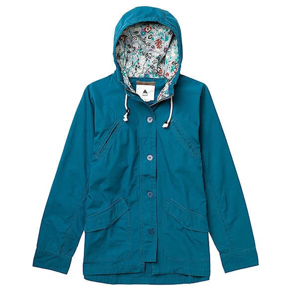 Street bunda Burton Flack Parka cerulean 2014 - 1