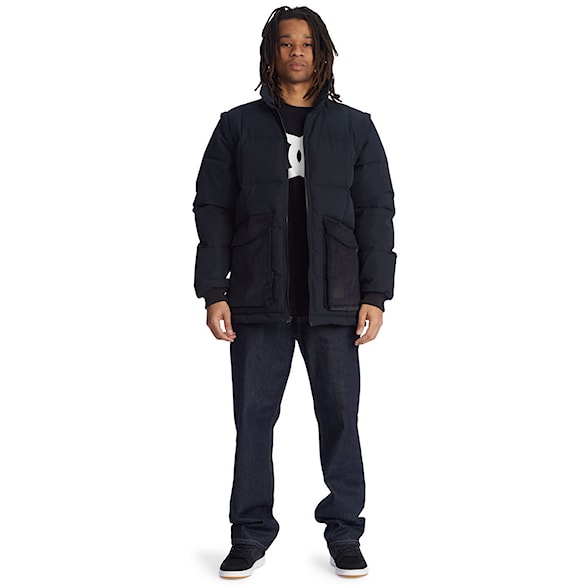 Zimná bunda do mesta DC The Bandit Puffer black 2022 - 10