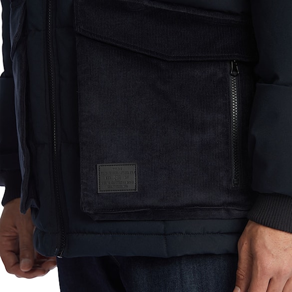 Zimná bunda do mesta DC The Bandit Puffer black 2022 - 14