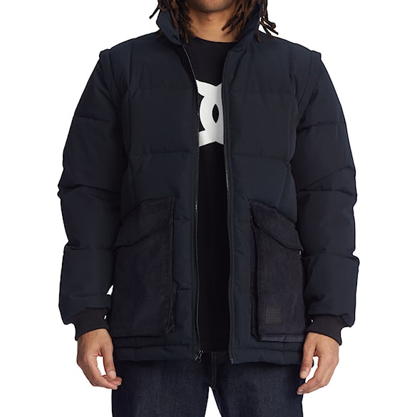 Zimná bunda do mesta DC The Bandit Puffer black 2022 - 2