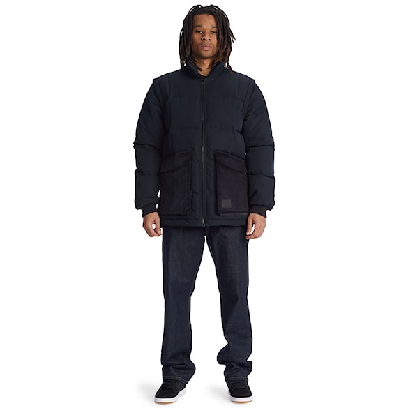 Zimná bunda do mesta DC The Bandit Puffer black 2022 - 9