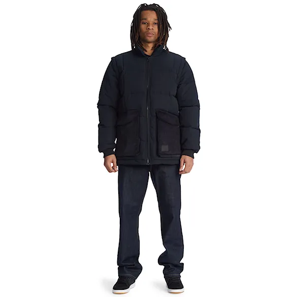 Zimná bunda do mesta DC The Bandit Puffer black 2022 - 9