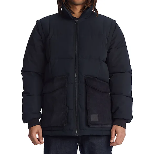Zimná bunda do mesta DC The Bandit Puffer black 2022 - 1