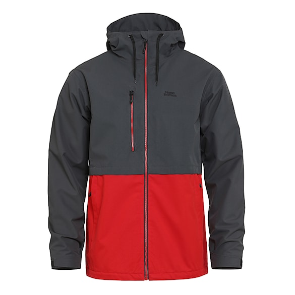 Street bunda Horsefeathers Closter II phantom/lava red 2024 - 1