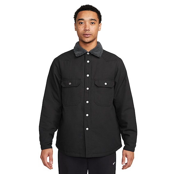 Street bunda Nike SB Padded Flannel black/anthracite 2023 - 1