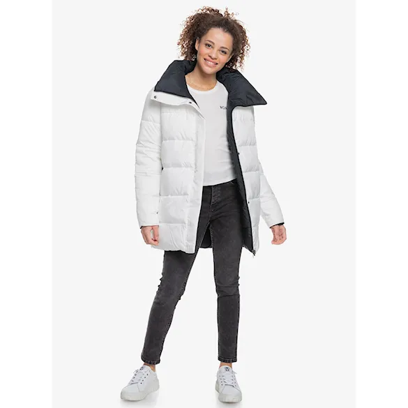 Zimní bunda do města Roxy Like Magic snow white 2021 - 10