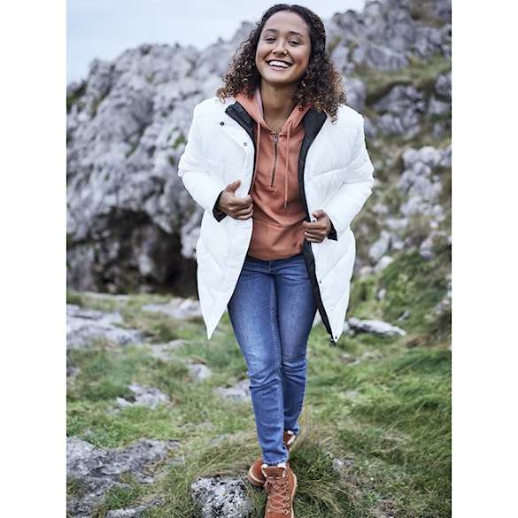 Zimní bunda do města Roxy Like Magic snow white 2021 - 15