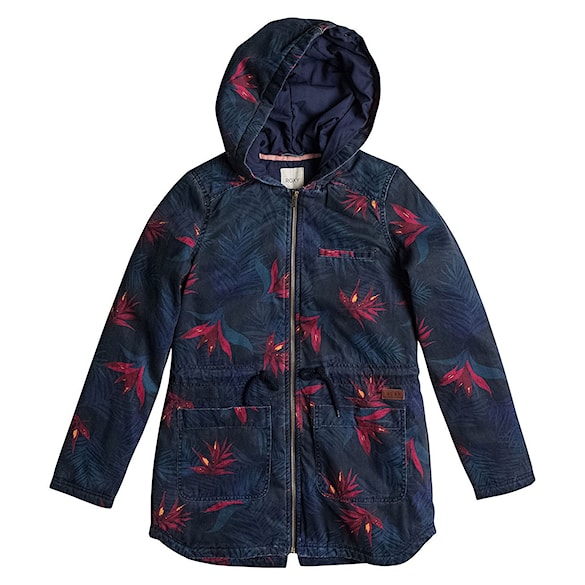 Zimní bunda do města Roxy Primo Parka Printed midnight palm peacoat 2015 - 1