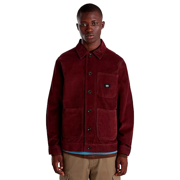 Street bunda Vans Drill Chore Coat Corduroy II bitter chocolate 2024 - 1