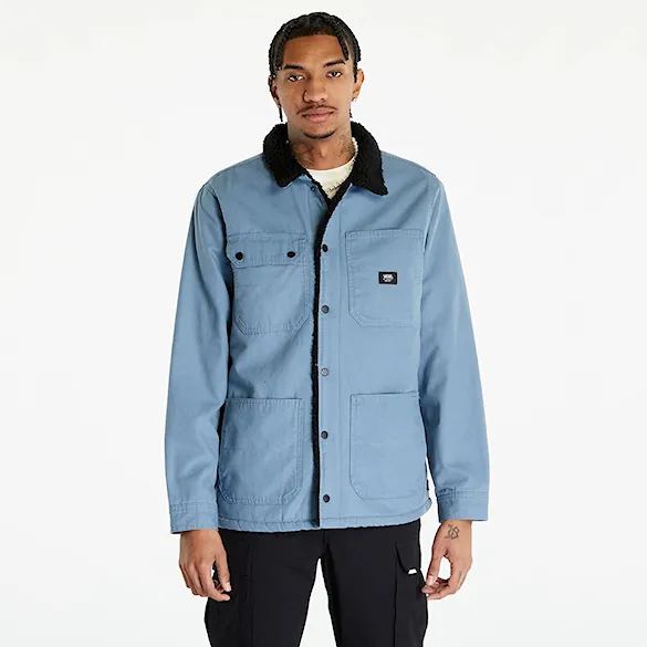Street Jacket Vans Drill Chore Coat Sherpa II blue mirage 2023 - 1