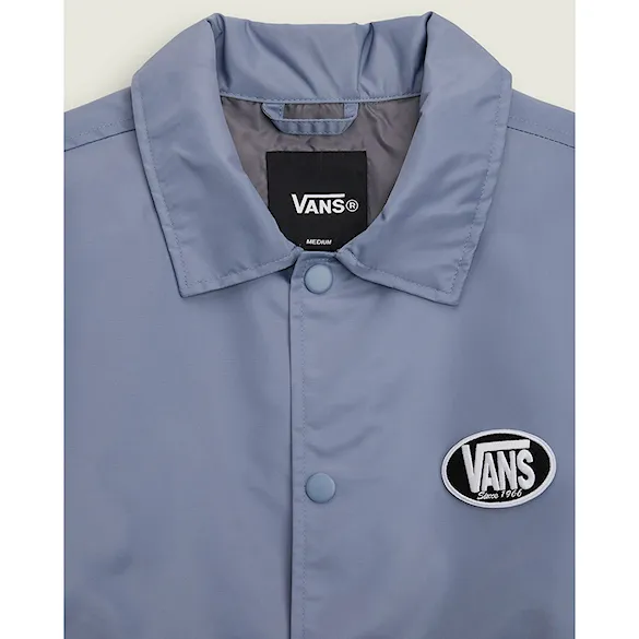Street bunda Vans Torrey Nylon Coaches Jacket 2.0 glacial slate 2026 - 3