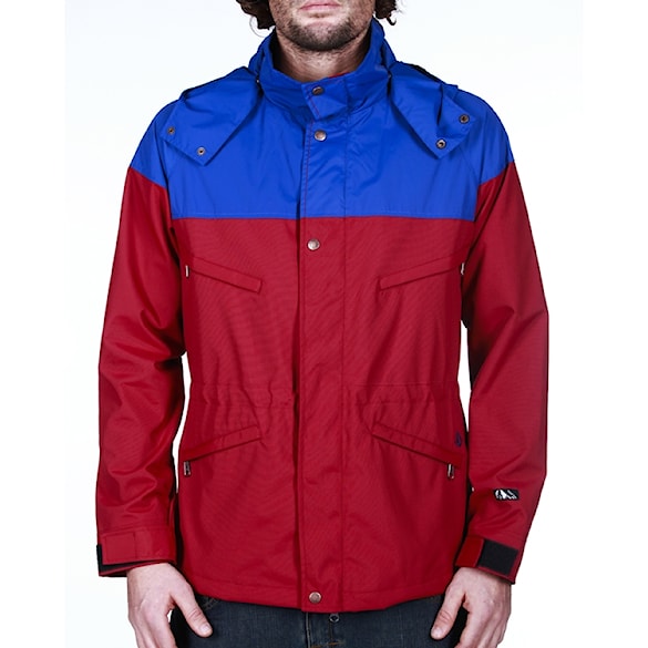 Street bunda Volcom Half Dome maroon 2011 - 1