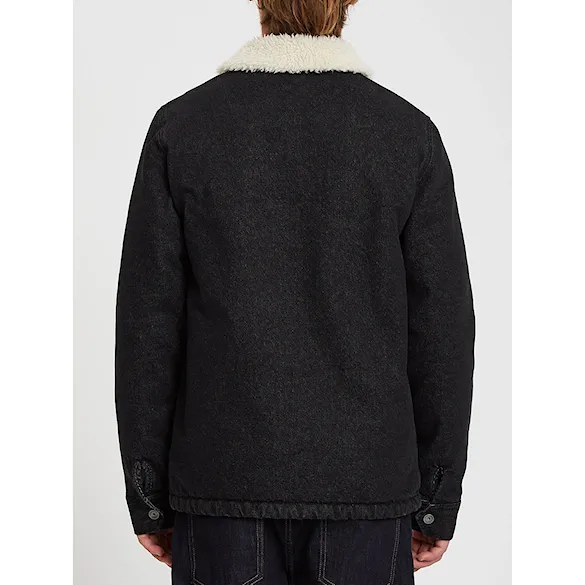 Zimní bunda do města Volcom Keaton black combo 2021 - 2