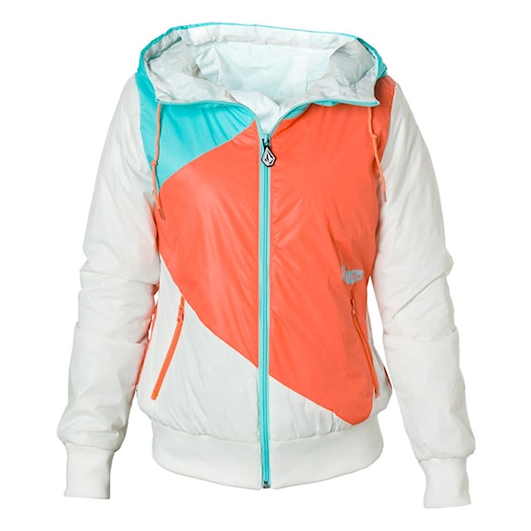 Street bunda Volcom Moulin Ins. Ta. white - 1