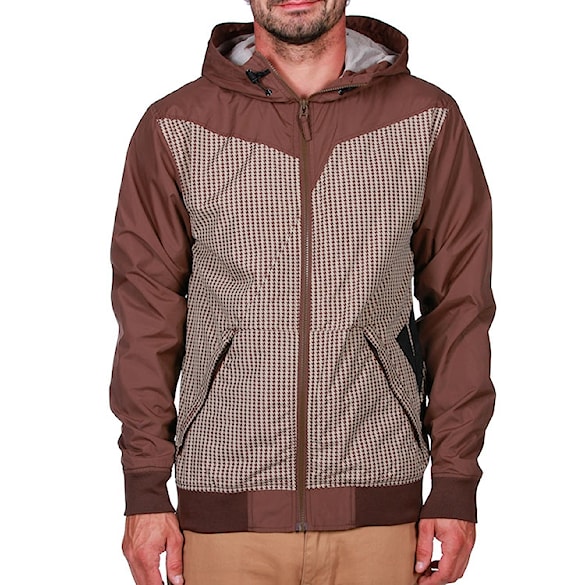 Street bunda Volcom Temper Windbreak tacoma brown - 1