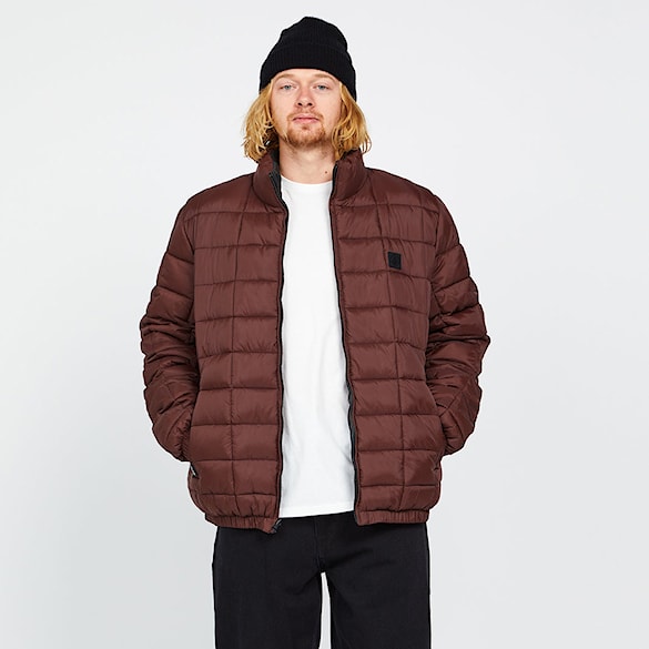 Zimní bunda do města Volcom Walltzerd Jacket mahogany 2022 - 2