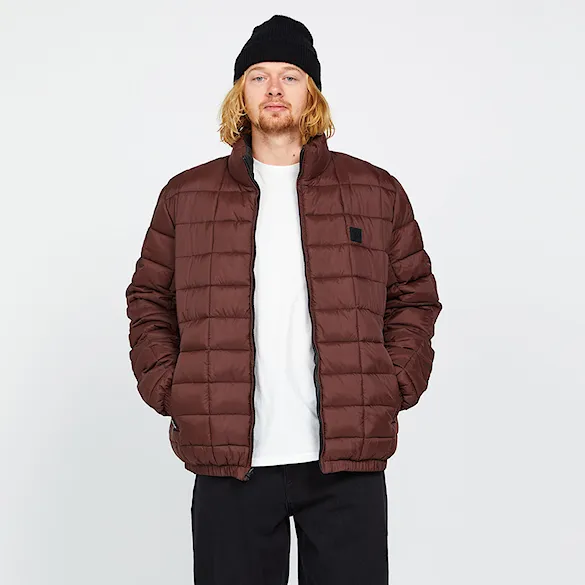 Zimní bunda do města Volcom Walltzerd Jacket mahogany 2022 - 2