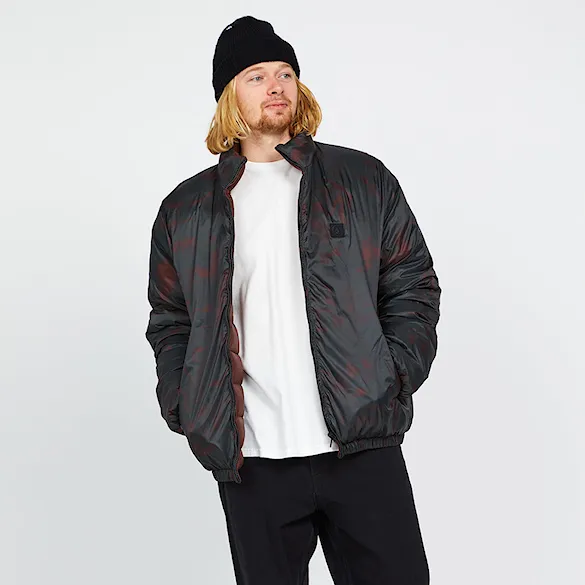 Zimní bunda do města Volcom Walltzerd Jacket mahogany 2022 - 4