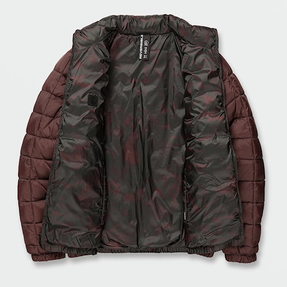 Zimní bunda do města Volcom Walltzerd Jacket mahogany 2022 - 6