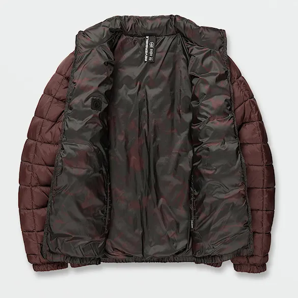Zimní bunda do města Volcom Walltzerd Jacket mahogany 2022 - 6