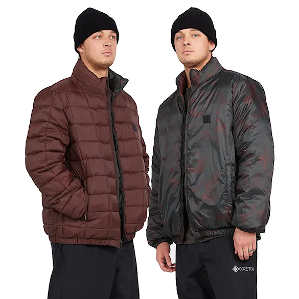 Zimní bunda do města Volcom Walltzerd Jacket mahogany 2022 - 1