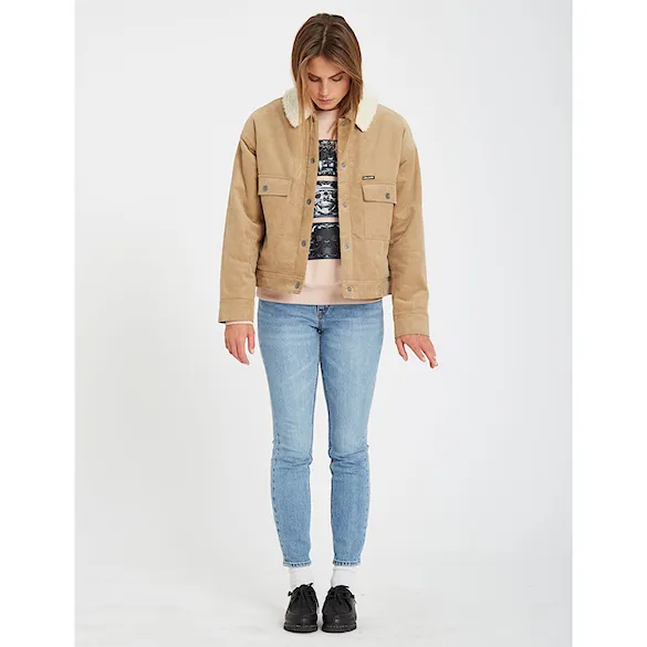 Zimná bunda do mesta Volcom Weaton dark khaki 2021 - 8