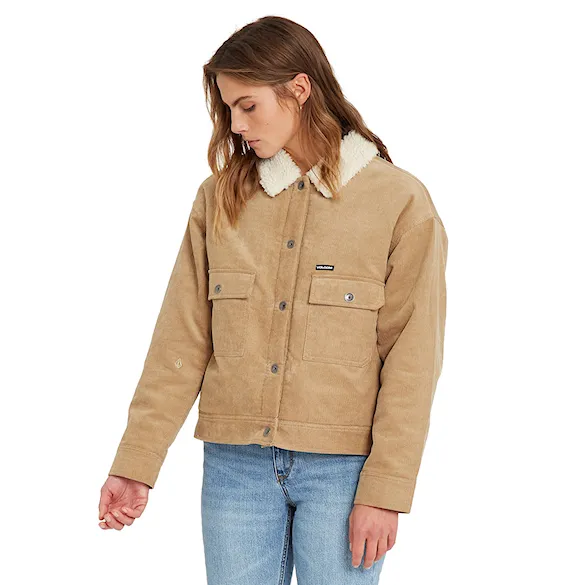 Zimná bunda do mesta Volcom Weaton dark khaki 2021 - 1