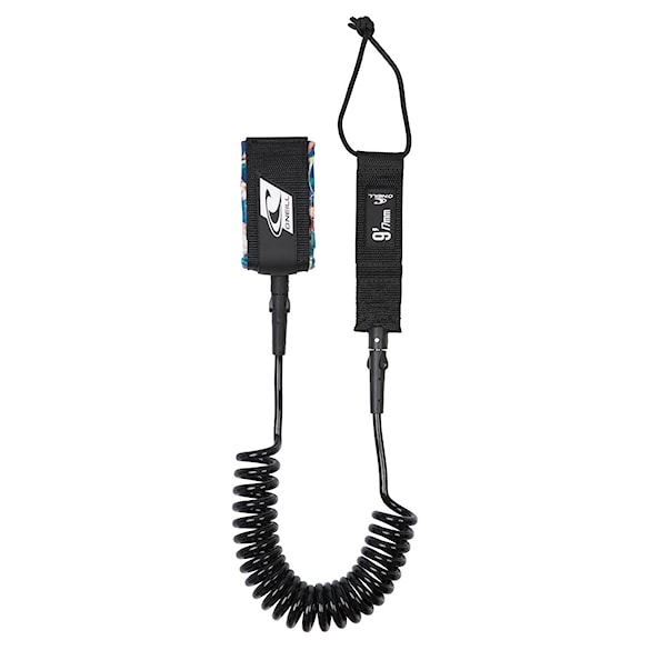 SUP leash O'Neill SUP Flower Coil 9 black - 1