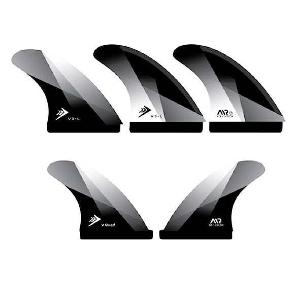 Surf finy Firewire Velox Large 5 Thruster Single Tab black - 1