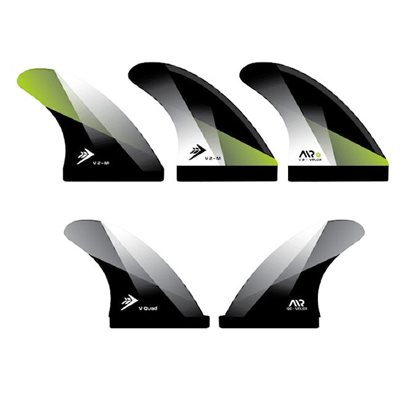 Surf finy Firewire Velox Medium 5 Thruster Single Tab green - 1