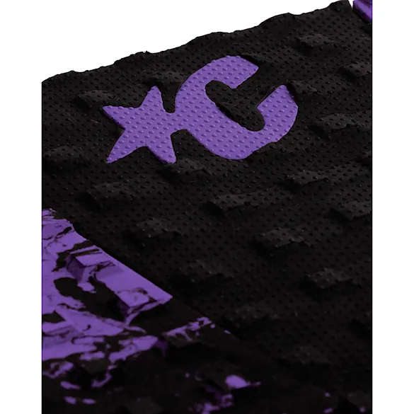Surf grip pad Creatures Italo Ferreira Lite Ecopure punk purple swirl black - 3